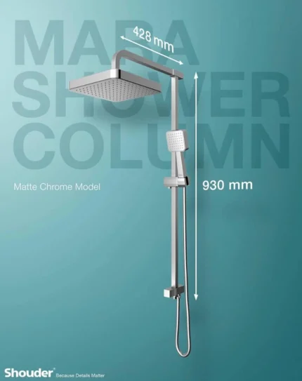 دوش حمام مدرن مارا برند شودر